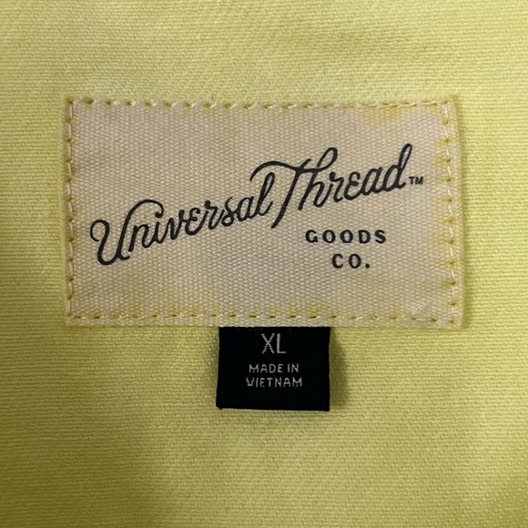Yellow Universal Thread Chore Jacket - Picture 4 of 4